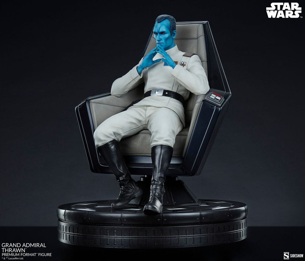 Sideshow Collectibles Star Wars Grand Admiral Thrawn Premium Format Figur