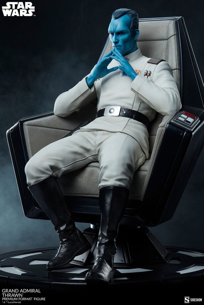Sideshow Collectibles Star Wars Grand Admiral Thrawn Premium Format Figur