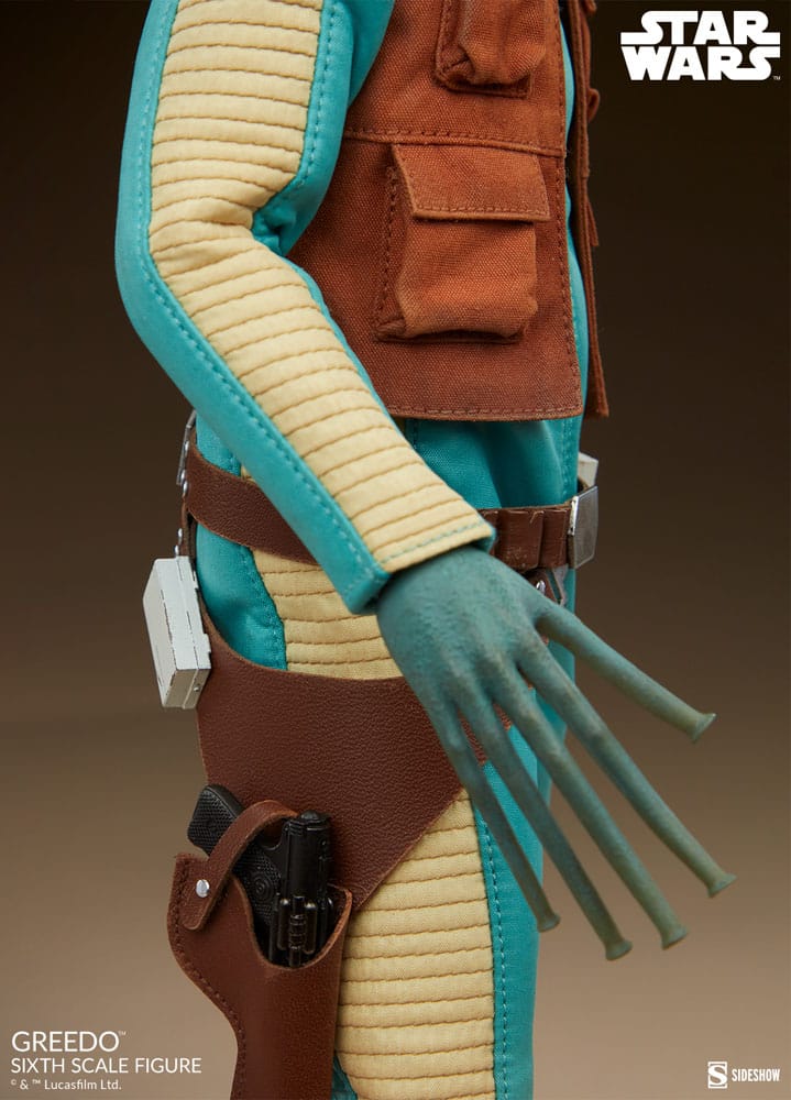 Sideshow Collectibles Star Wars Greedo Scum & Villainy 1/6 Actionfigur
