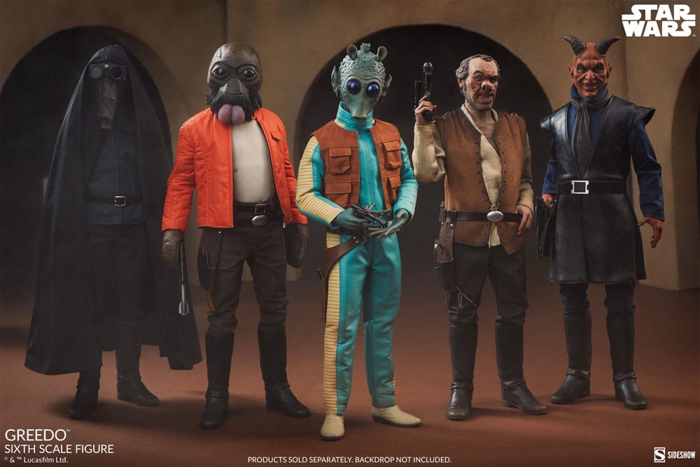 Sideshow Collectibles Star Wars Greedo Scum & Villainy 1/6 Actionfigur