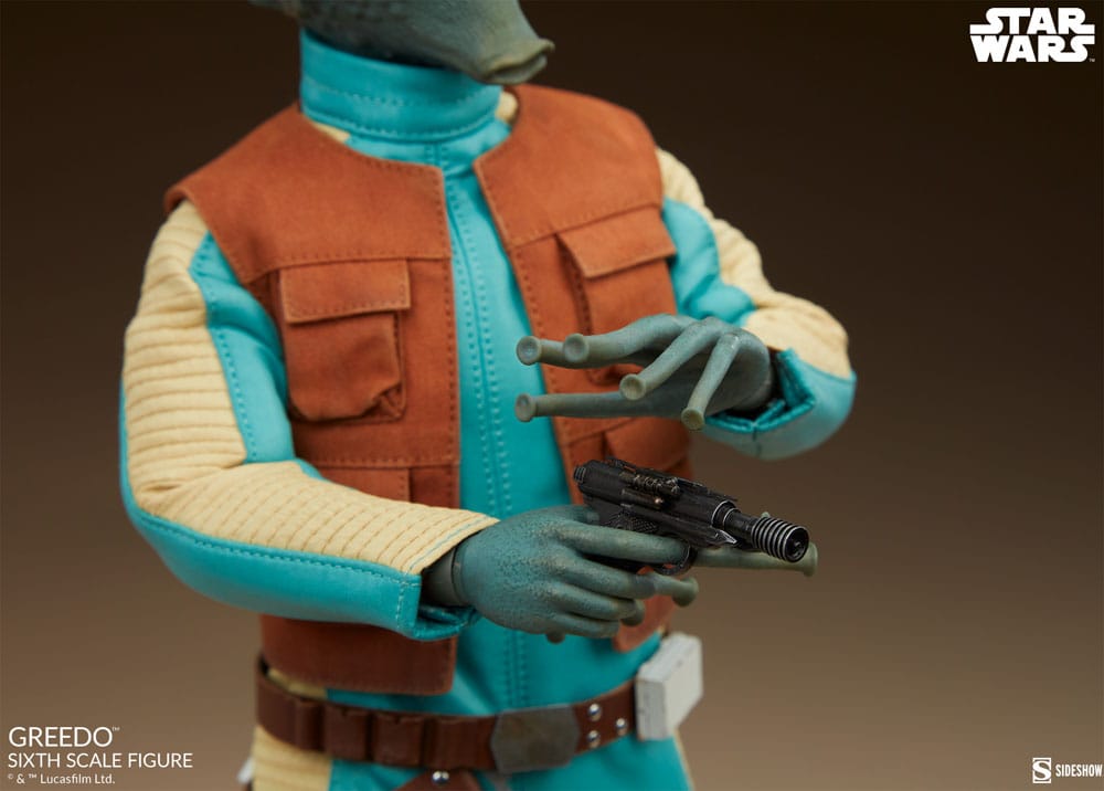Sideshow Collectibles Star Wars Greedo Scum & Villainy 1/6 Actionfigur