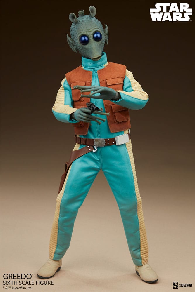 Sideshow Collectibles Star Wars Greedo Scum & Villainy 1/6 Actionfigur