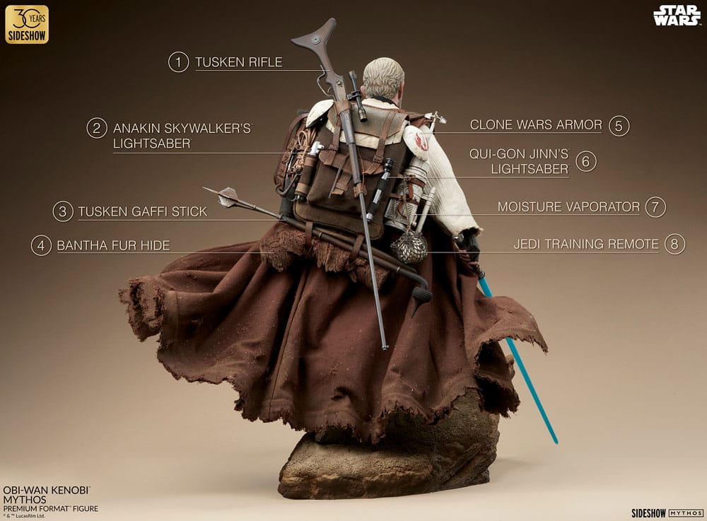 Sideshow Collectibles Star Wars Obi Wan Kenobi 1/4 Mythos Statue
