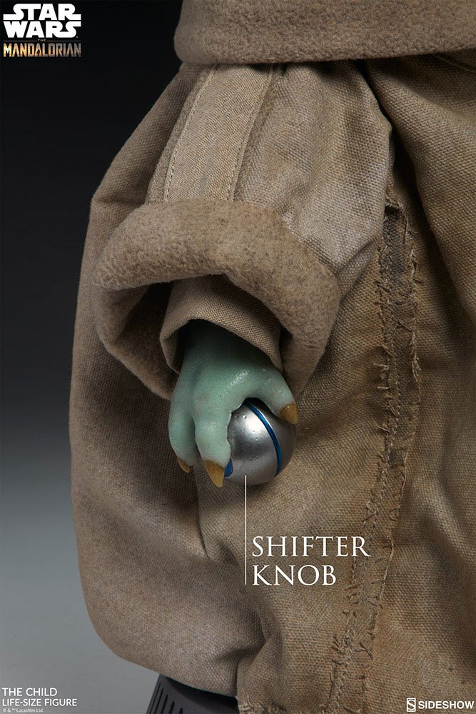 Sideshow Collectibles Star Wars The Mandalorian The Child Grogu 1/1 Life-Size Statue