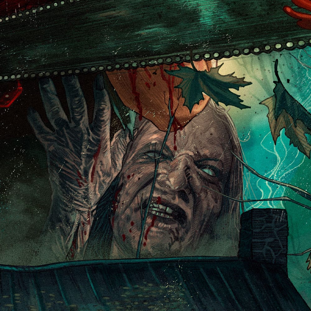 Sideshow Collectibles Tanz der Teufel 2 / Evil Dead Ash Williams Kunstdruck