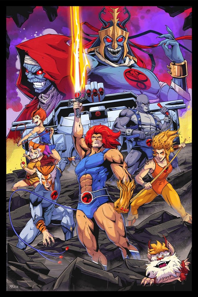 Sideshow Collectibles ThunderCats ThunderCats Roar! Ungerahmt Kunstdruck