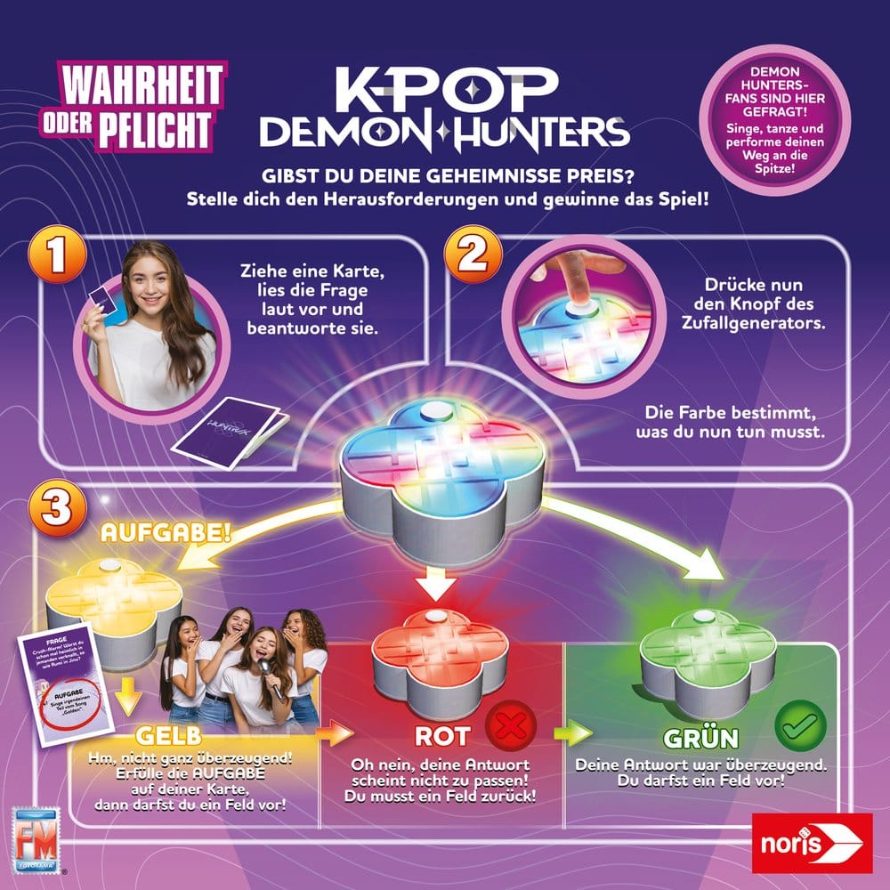 Simba K-POP Demon Hunters Brettspiel Deutsche Version