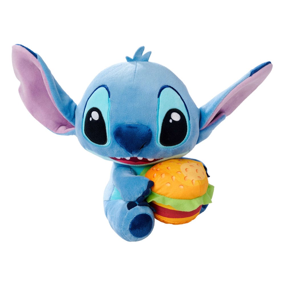 Simba Lilo & Stitch Stitch mit Burger Plüschfigur