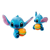 Simba Lilo & Stitch Stitch mit Burger Plüschfigur