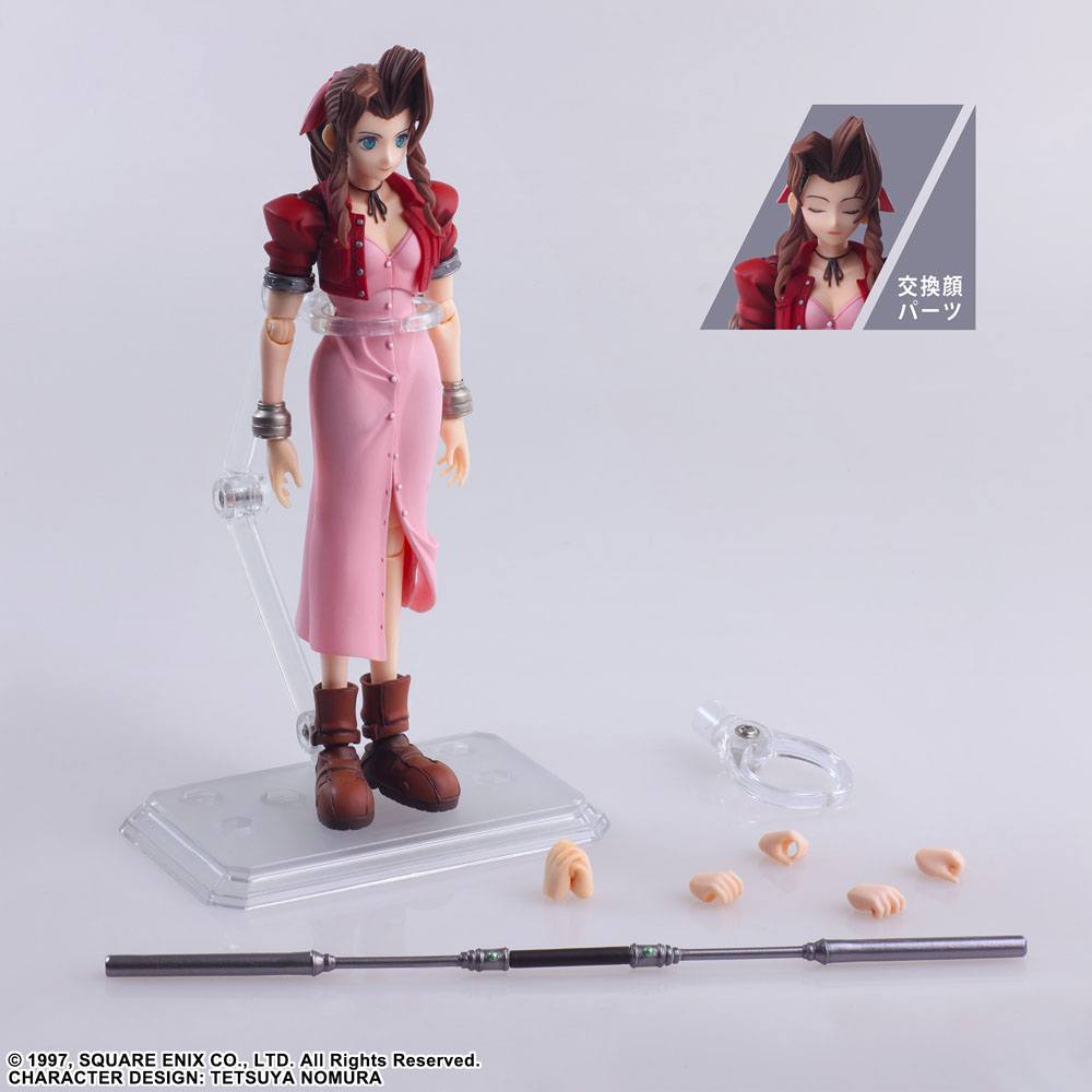 Square-Enix Final Fantasy VII Bring Arts Aerith Gainsborough Actionfigur
