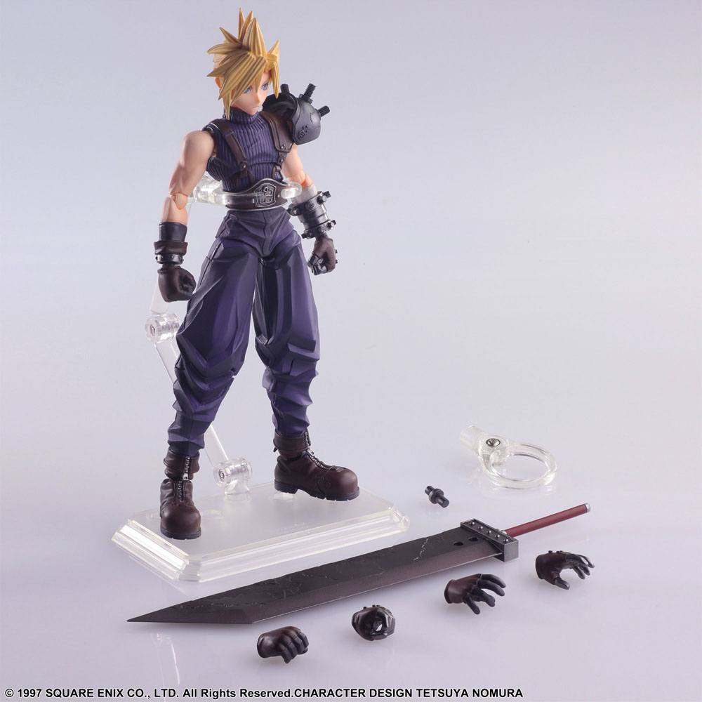 Square-Enix Final Fantasy VII Bring Arts Cloud Strife Actionfigur