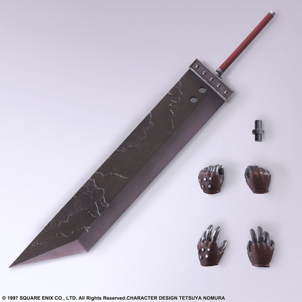 Square-Enix Final Fantasy VII Cloud Strife Actionfigur Bring Arts Digital Plus Edition