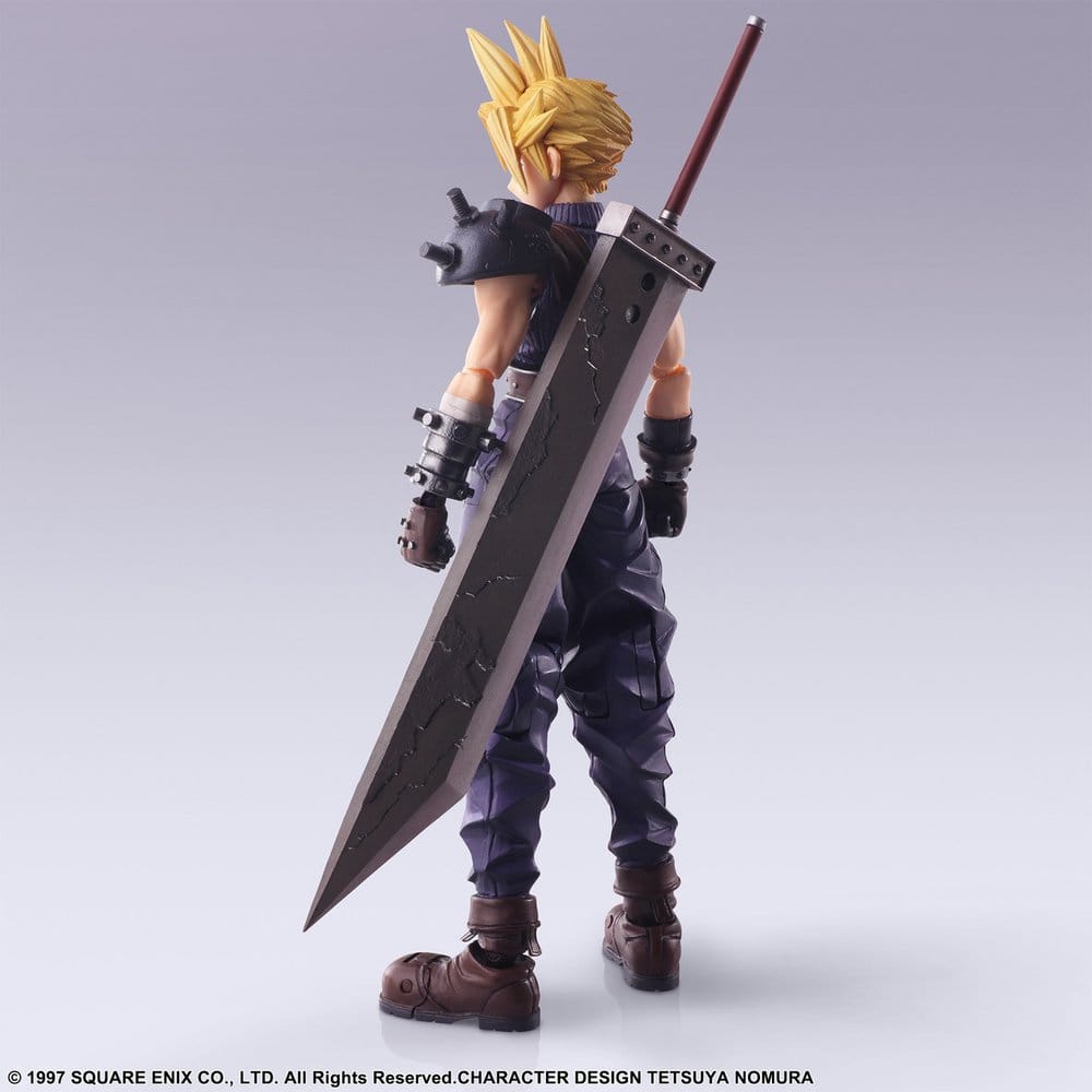 Square-Enix Final Fantasy VII Cloud Strife Actionfigur Bring Arts Digital Plus Edition