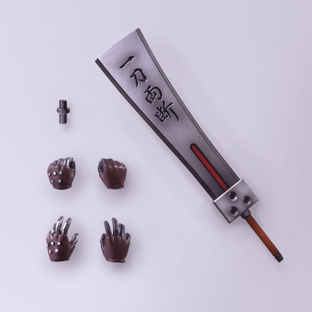 Square-Enix Final Fantasy VII Cloud Strife Hardedge Bring Arts Actionfigur
