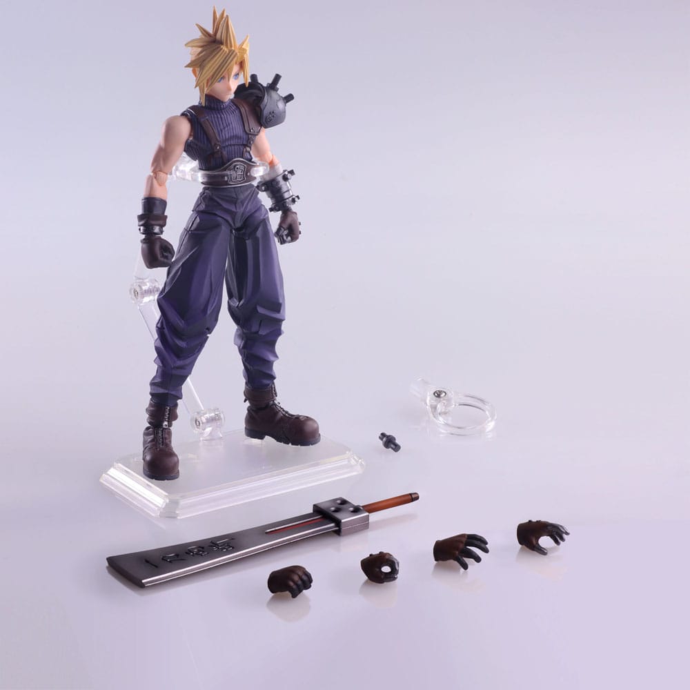 Square-Enix Final Fantasy VII Cloud Strife Hardedge Bring Arts Actionfigur