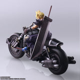 Square-Enix Final Fantasy VII Cloud Strife Und Fahrzeug Hardy-Daytona Bring Arts Actionfigur