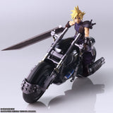 Square-Enix Final Fantasy VII Cloud Strife Und Fahrzeug Hardy-Daytona Bring Arts Actionfigur