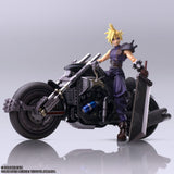 Square-Enix Final Fantasy VII Cloud Strife Und Fahrzeug Hardy-Daytona Bring Arts Actionfigur