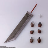 Square-Enix Final Fantasy VII Cloud Strife Und Fahrzeug Hardy-Daytona Bring Arts Actionfigur