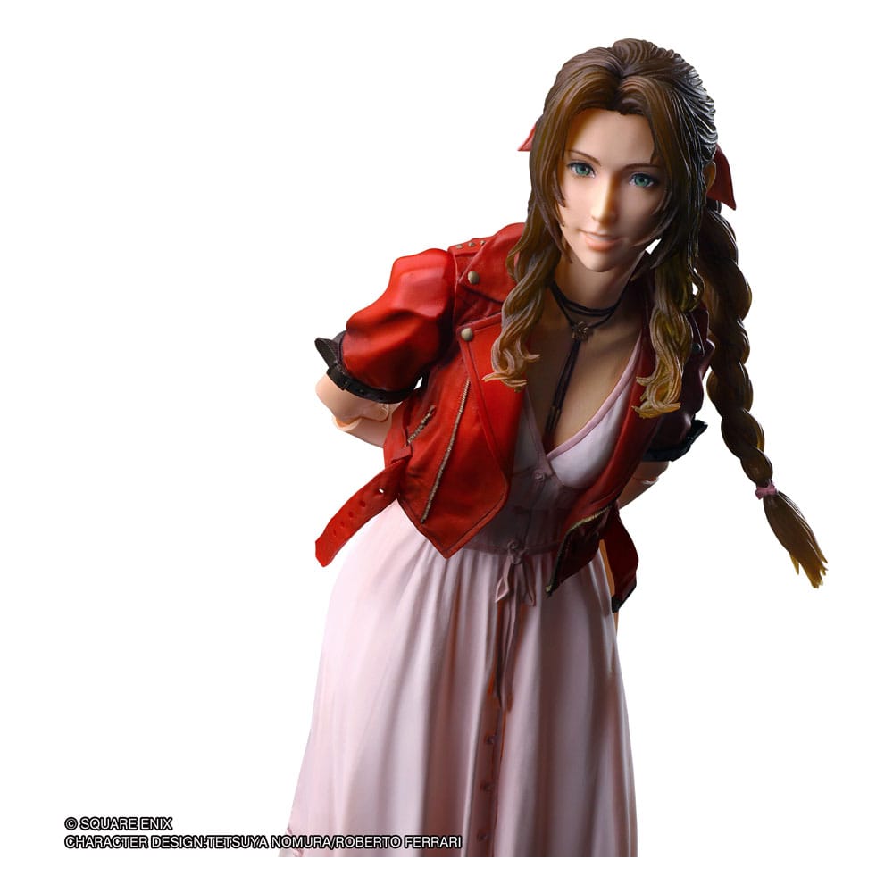 Square-Enix Final Fantasy VII Rebirth Aerith Gainsborough Play Kai Arts Actionfigur