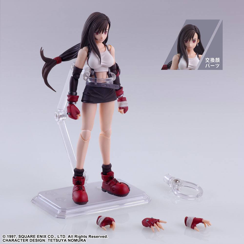 Square-Enix Final Fantasy VII Tifa Lockhart Bring Arts Actionfigur