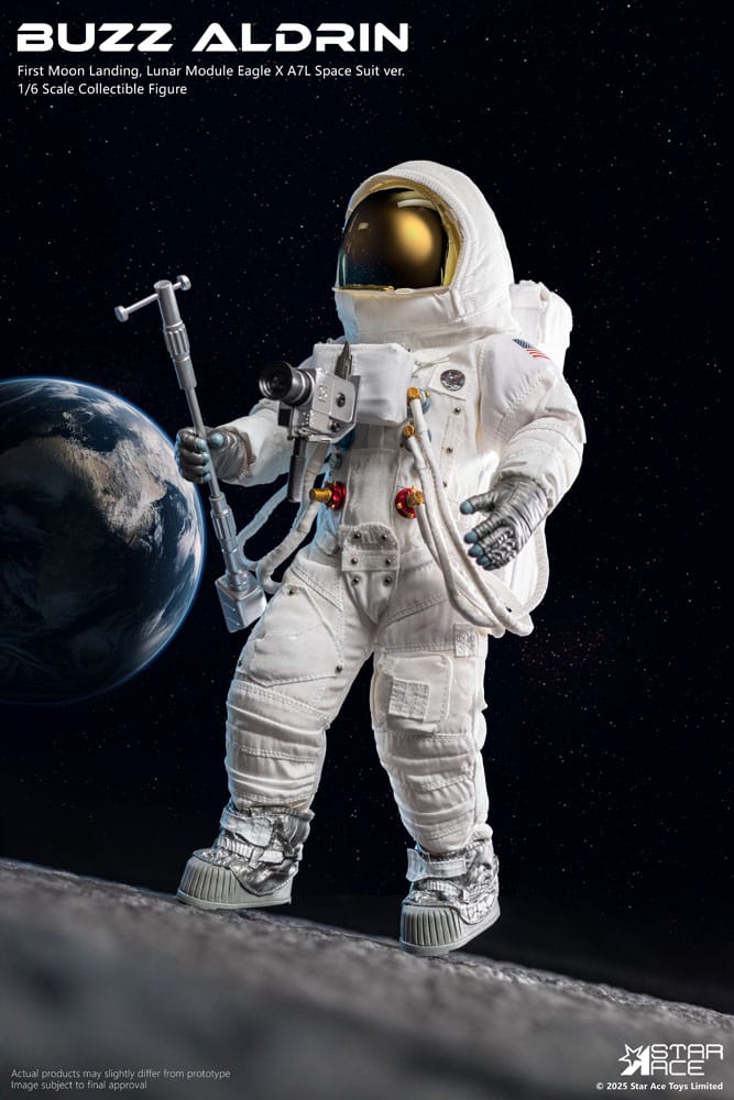 Star Ace Toys Apollo 11 Buzz Aldrin 1/6 NASA Actionfigur
