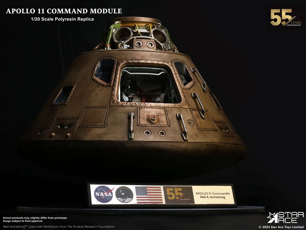 Star Ace Toys Apollo 11 Command Module (DX) 1/20 Replik