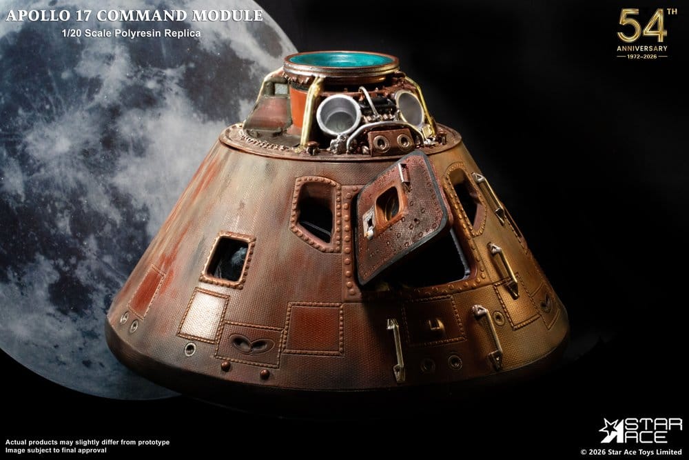 Star Ace Toys Apollo 17 Command Module 1/20 Replik