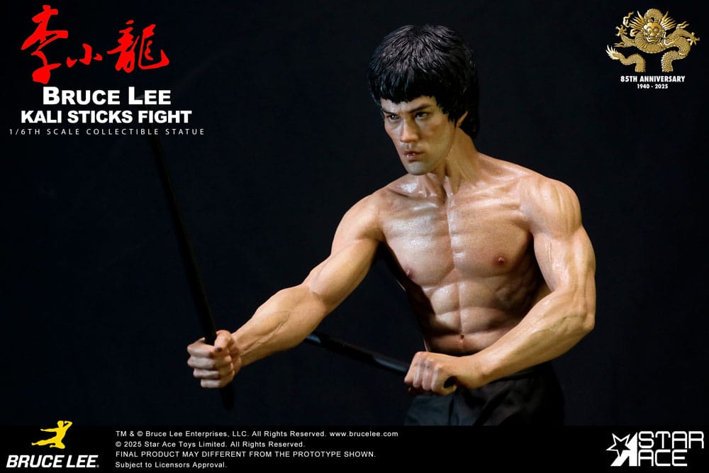 Star Ace Toys Bruce Lee Der Mann mit der Todeskralle Deluxe Basement Version 1/6 Statue
