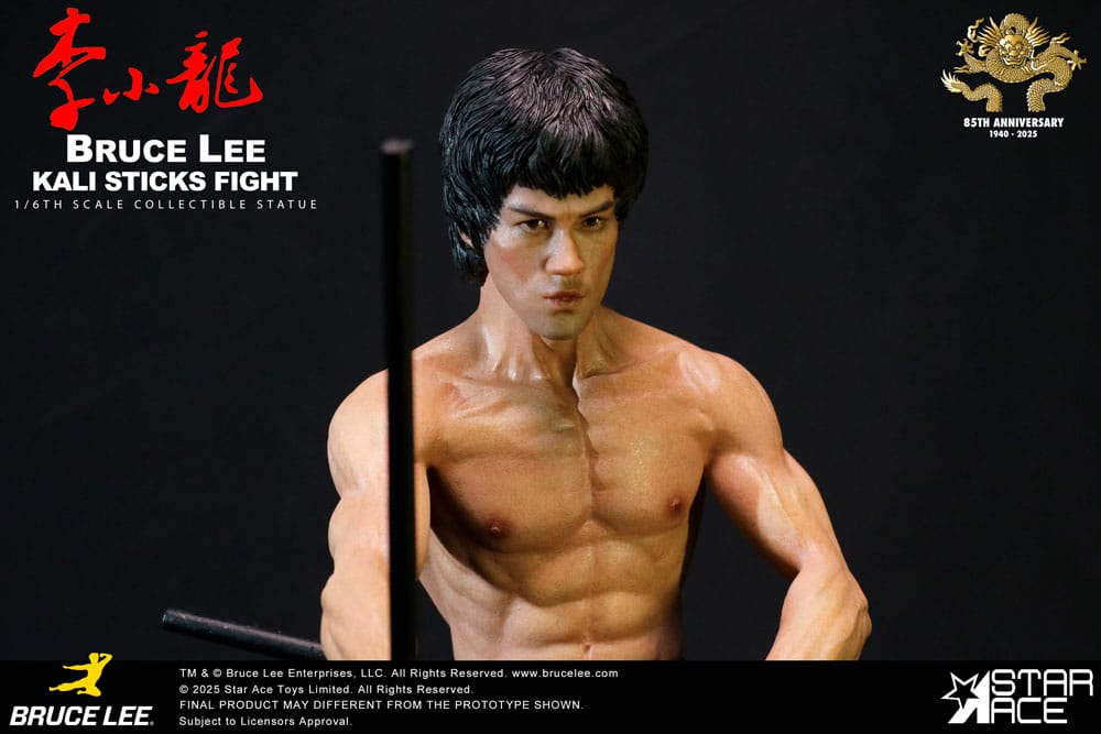 Star Ace Toys Bruce Lee Der Mann mit der Todeskralle Deluxe Basement Version 1/6 Statue