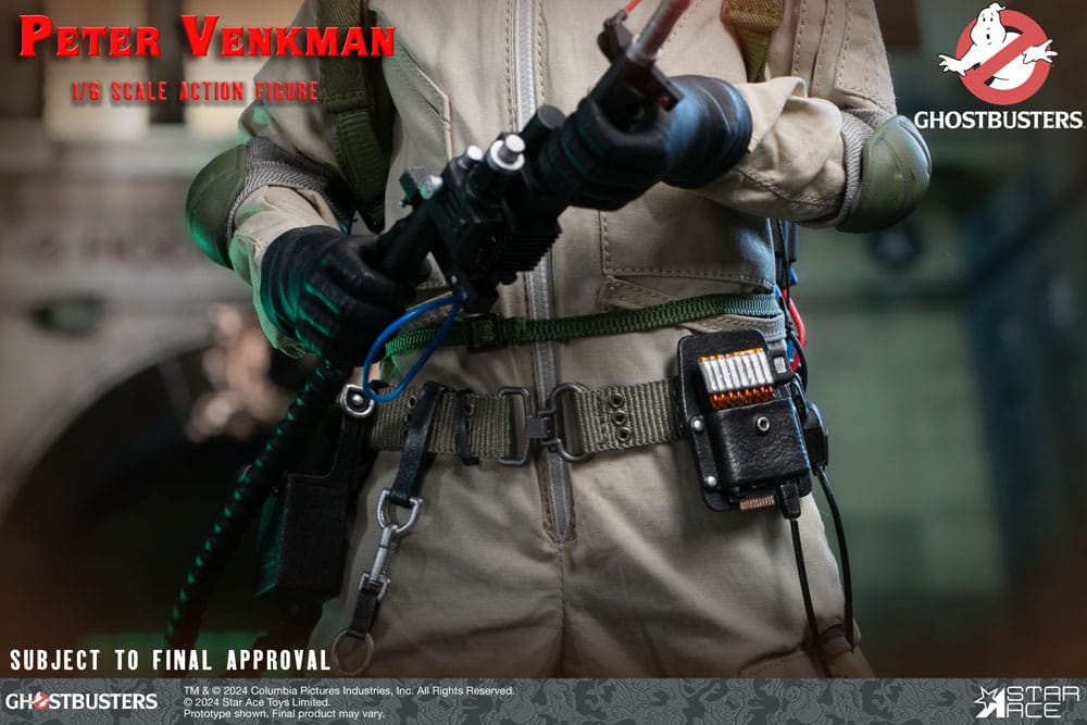 Star Ace Toys Ghostbusters (1984) Peter Venkman 1/6 Actionfigur - Beschädigte Verpackung