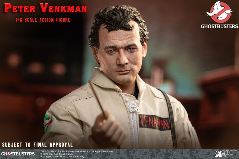 Star Ace Toys Ghostbusters (1984) Peter Venkman 1/6 Actionfigur - Beschädigte Verpackung