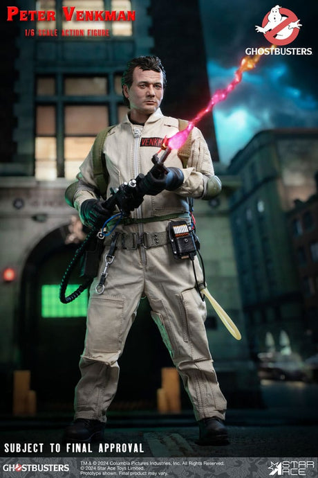 Star Ace Toys Ghostbusters (1984) Peter Venkman 1/6 Actionfigur - Beschädigte Verpackung