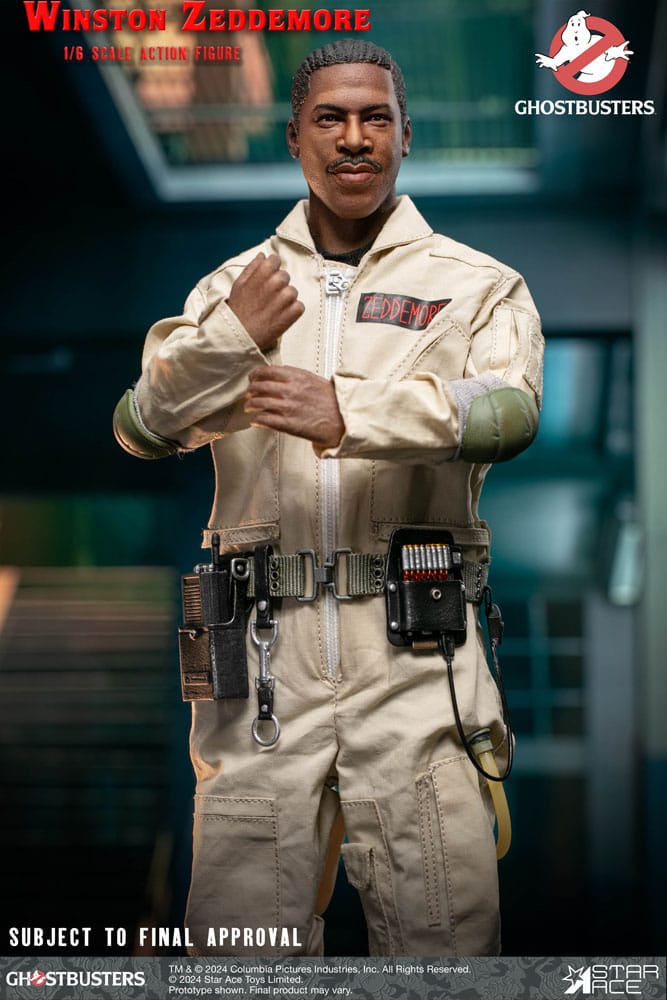 Star Ace Toys Ghostbusters (1984) Winston Zeddemore 1/6 Actionfigur