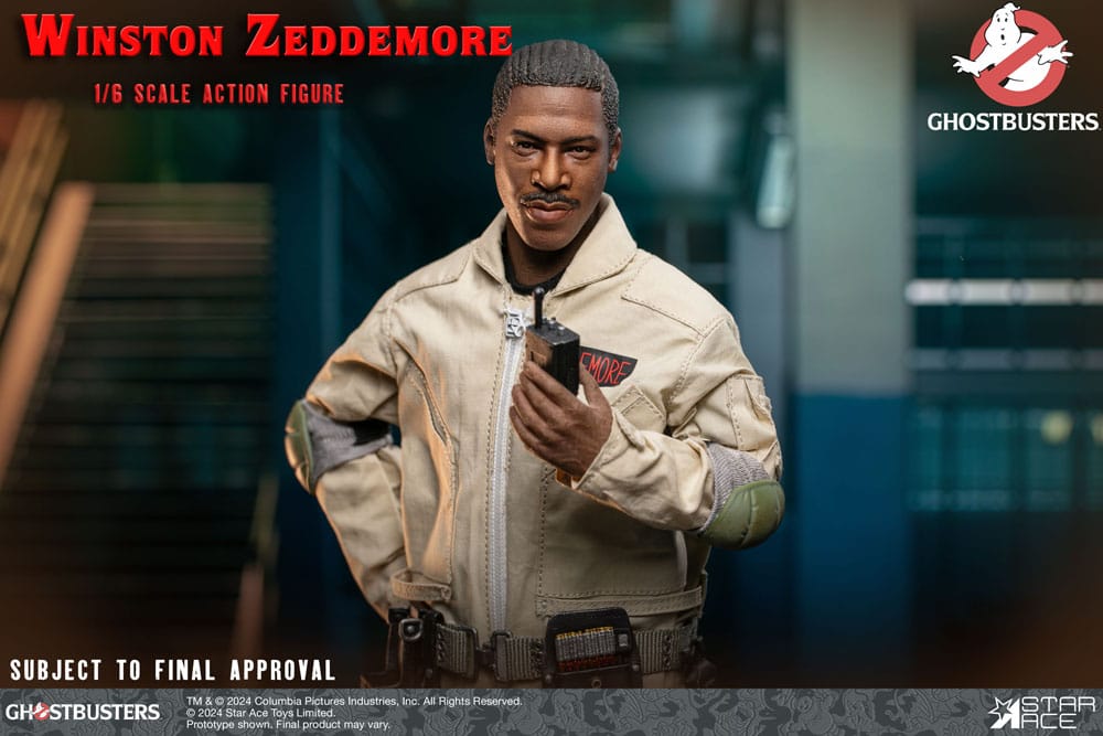 Star Ace Toys Ghostbusters (1984) Winston Zeddemore 1/6 Actionfigur