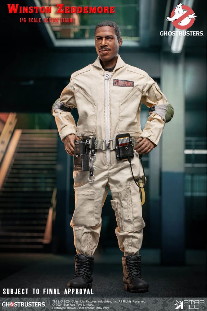 Star Ace Toys Ghostbusters (1984) Winston Zeddemore 1/6 Actionfigur