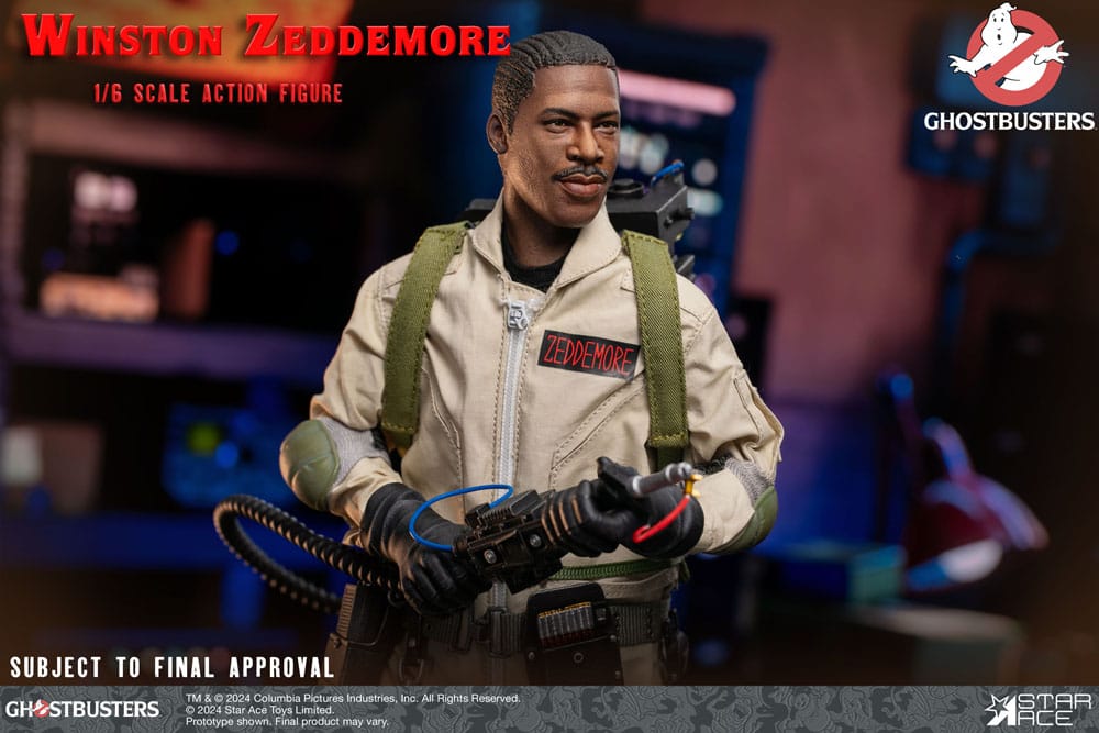 Star Ace Toys Ghostbusters (1984) Winston Zeddemore Actionfigur