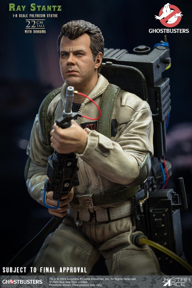 Star Ace Toys Ghostbusters Egon Spengler + Ray Stantz Twin Pack Set 1/8 Statue