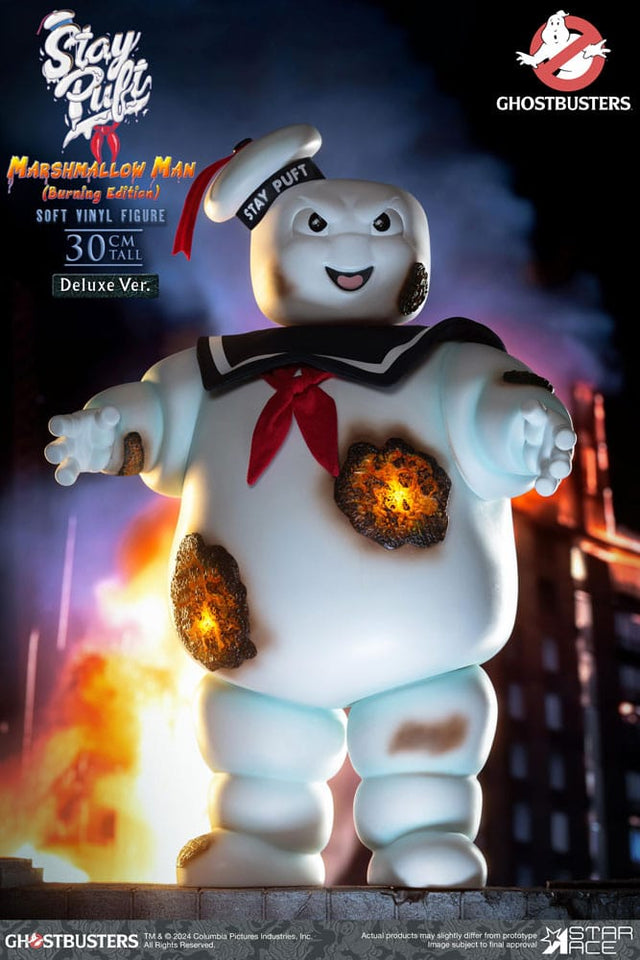 Star Ace Toys Ghostbusters Stay Puft Marshmallow Man Burning Edition Deluxe Statue