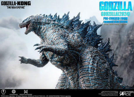Star Ace Toys Godzilla vs. Kong The New Empire Godzilla (2024) Evolved Blue Edition Soft Vinyl Statue