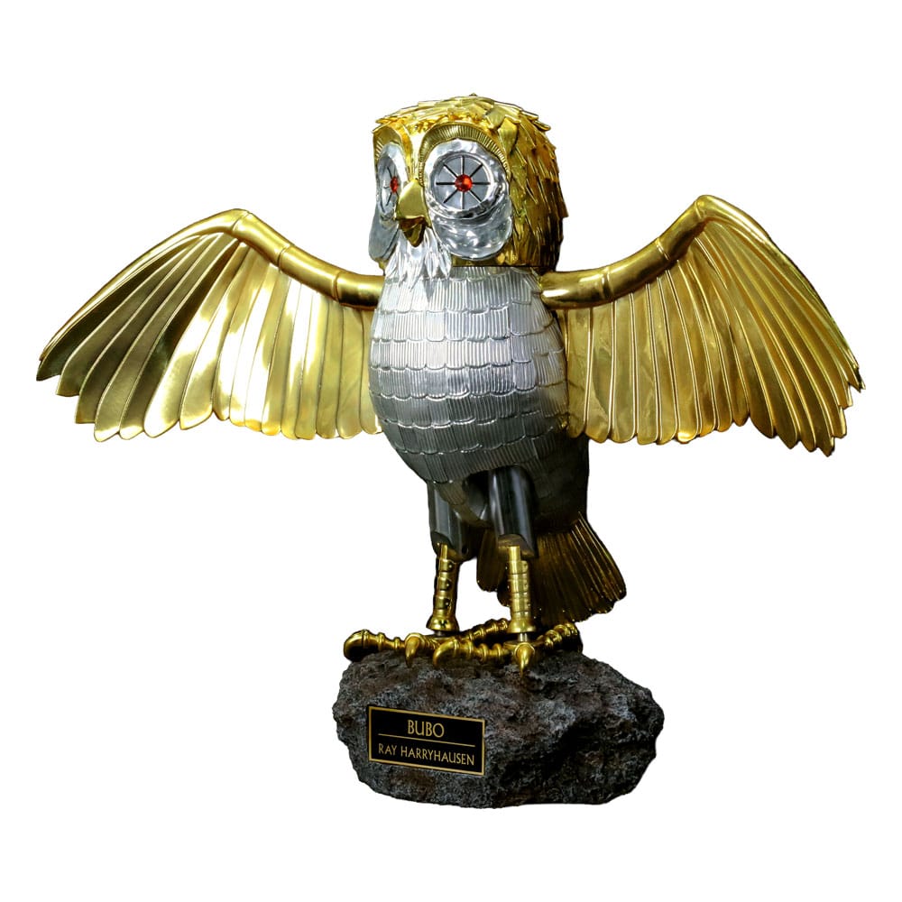 Star Ace Toys Kampf der Titanen Bubo Ray Harryhausens Gold Patina Edition Normal Ver. Statue