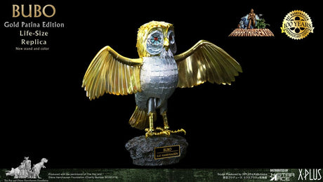 Star Ace Toys Kampf der Titanen Bubo Ray Harryhausens Gold Patina Edition Normal Ver. Statue
