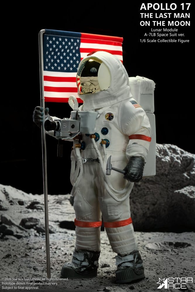 Star Ace Toys NASA Apollo 17 The Last Man on the Moon 1/6 Actionfigur