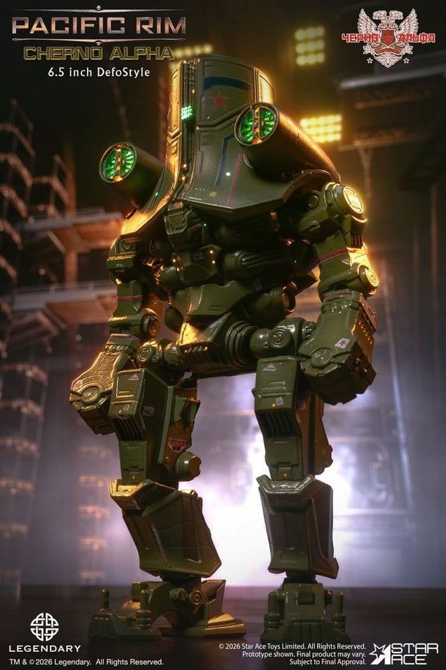 Star Ace Toys Pacific Rim DefoStyle Cherno Alpha NX Figur