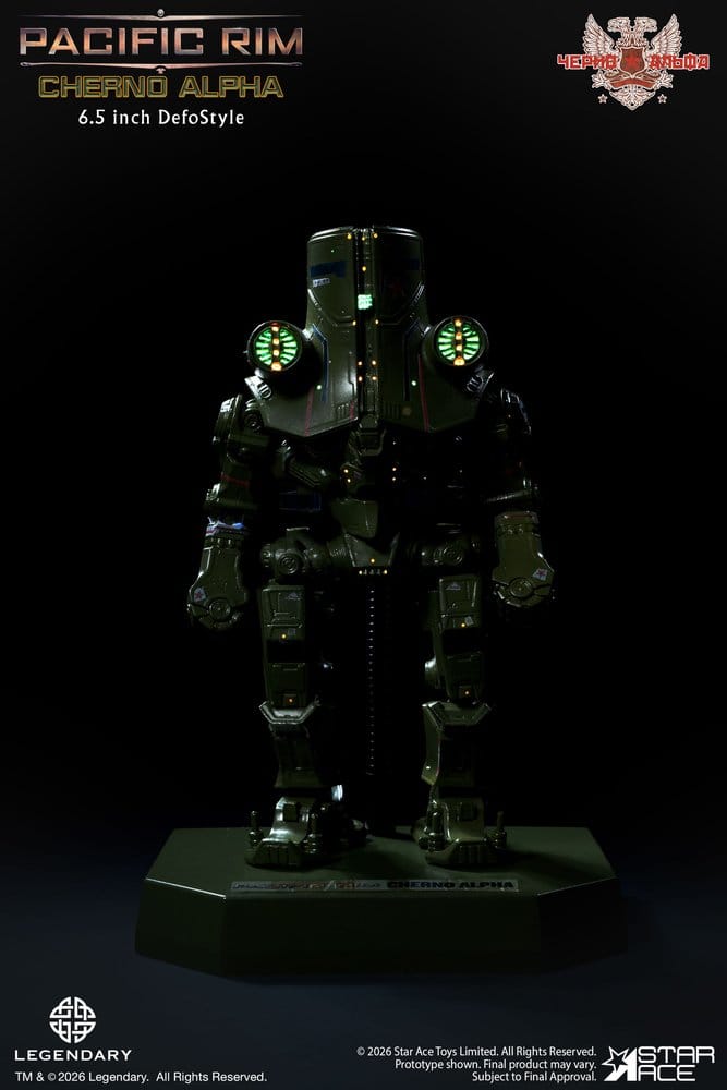 Star Ace Toys Pacific Rim DefoStyle Cherno Alpha NX Figur