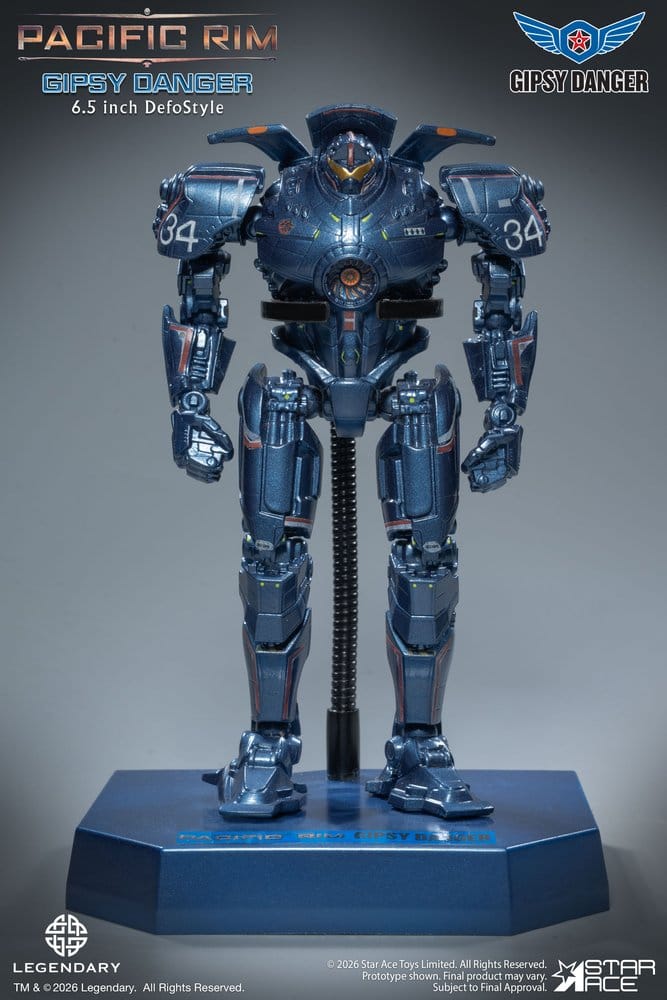 Star Ace Toys Pacific Rim DefoStyle Gipsy Danger & Cherno Alpha 2er-Pack DX Figur