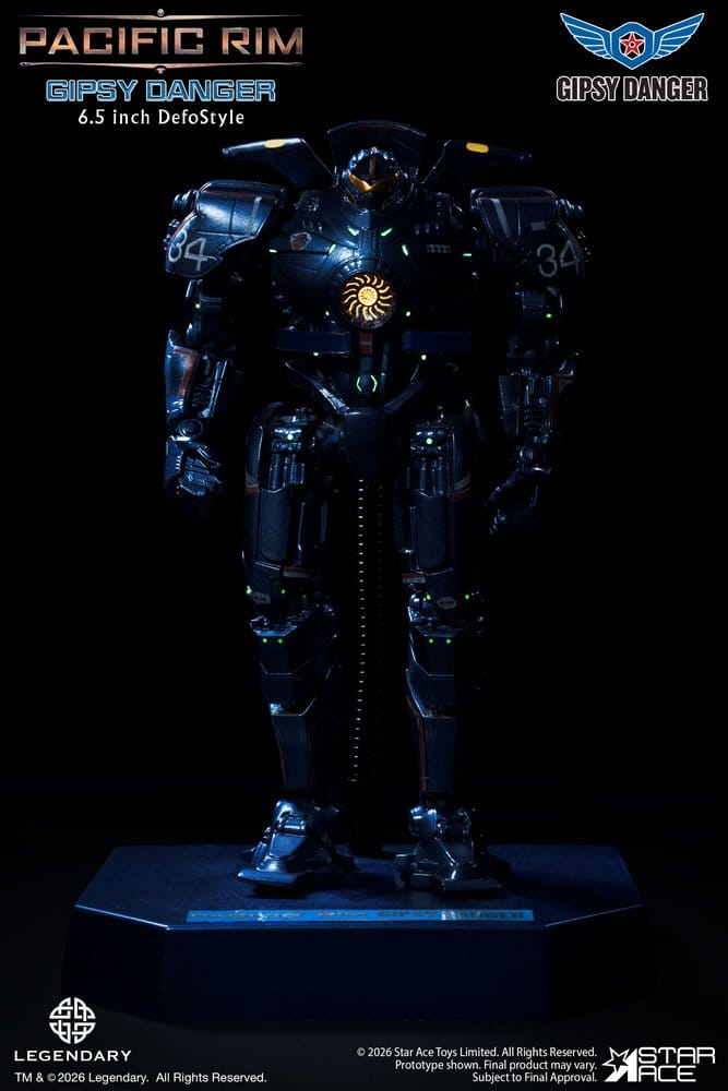 Star Ace Toys Pacific Rim DefoStyle Gipsy Danger DX Figur