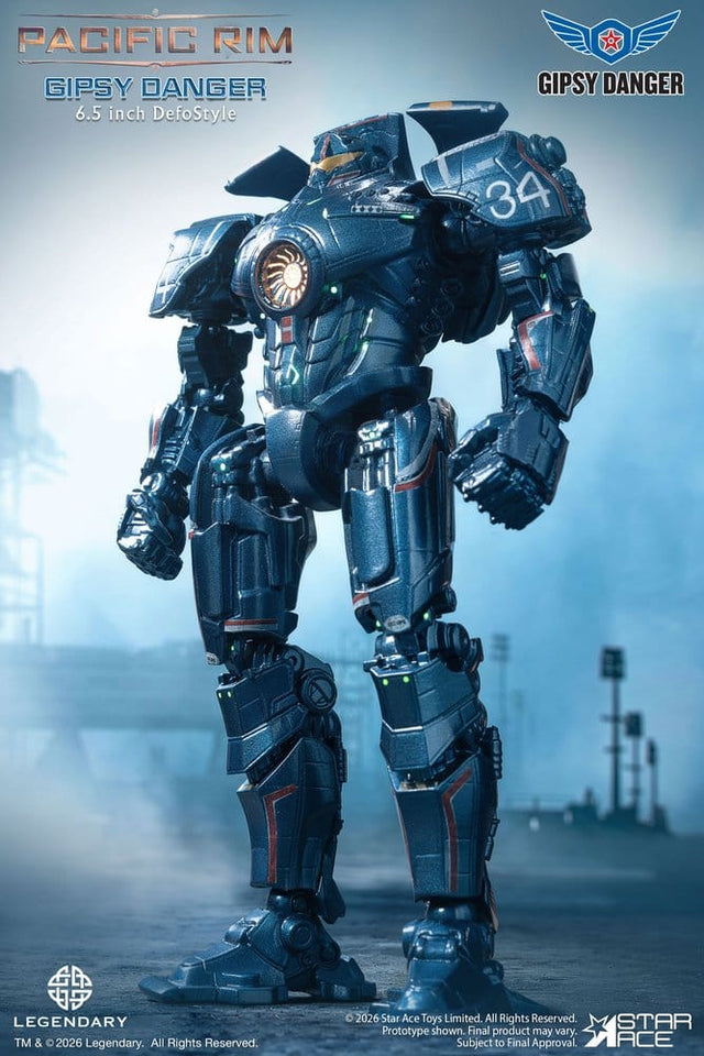 Star Ace Toys Pacific Rim Gipsy Danger DefoStyle NX Figur