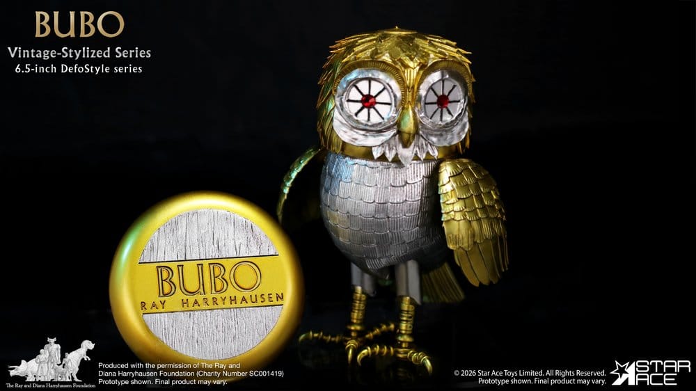 Star Ace Toys Ray Harryhausen Collection Bubo DefoStyle Soft-vinyl Statue