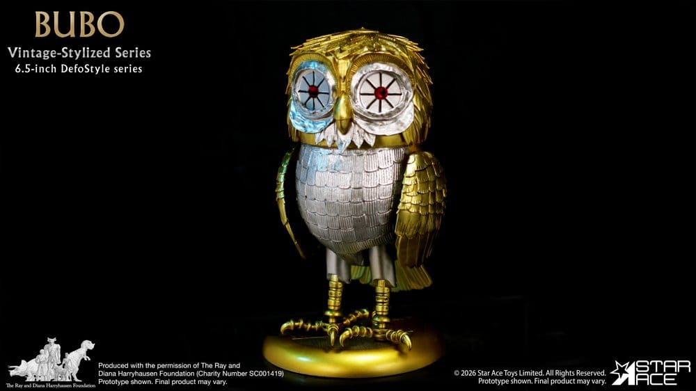 Star Ace Toys Ray Harryhausen Collection Bubo DefoStyle Soft-vinyl Statue